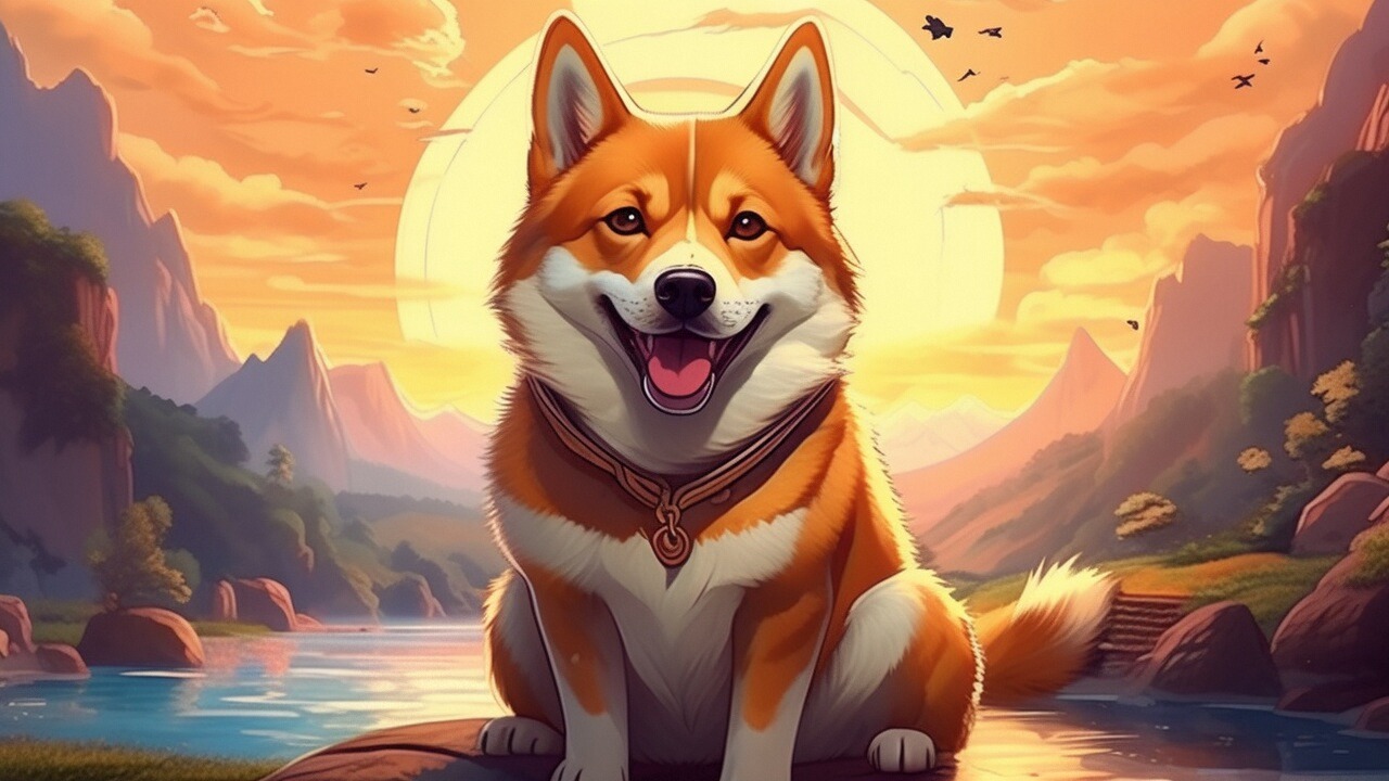 一只很长很长的Doge